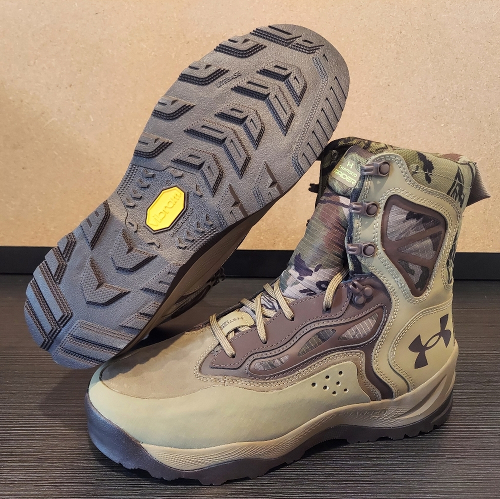 Under Armour UA Charged Raider Waterproof 600G Hiking Boots 3024339 Mens Sz 10.5